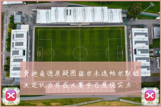 费迪南德质疑图赫尔未选帕尔默的决定认为其在大赛中已展现实力
